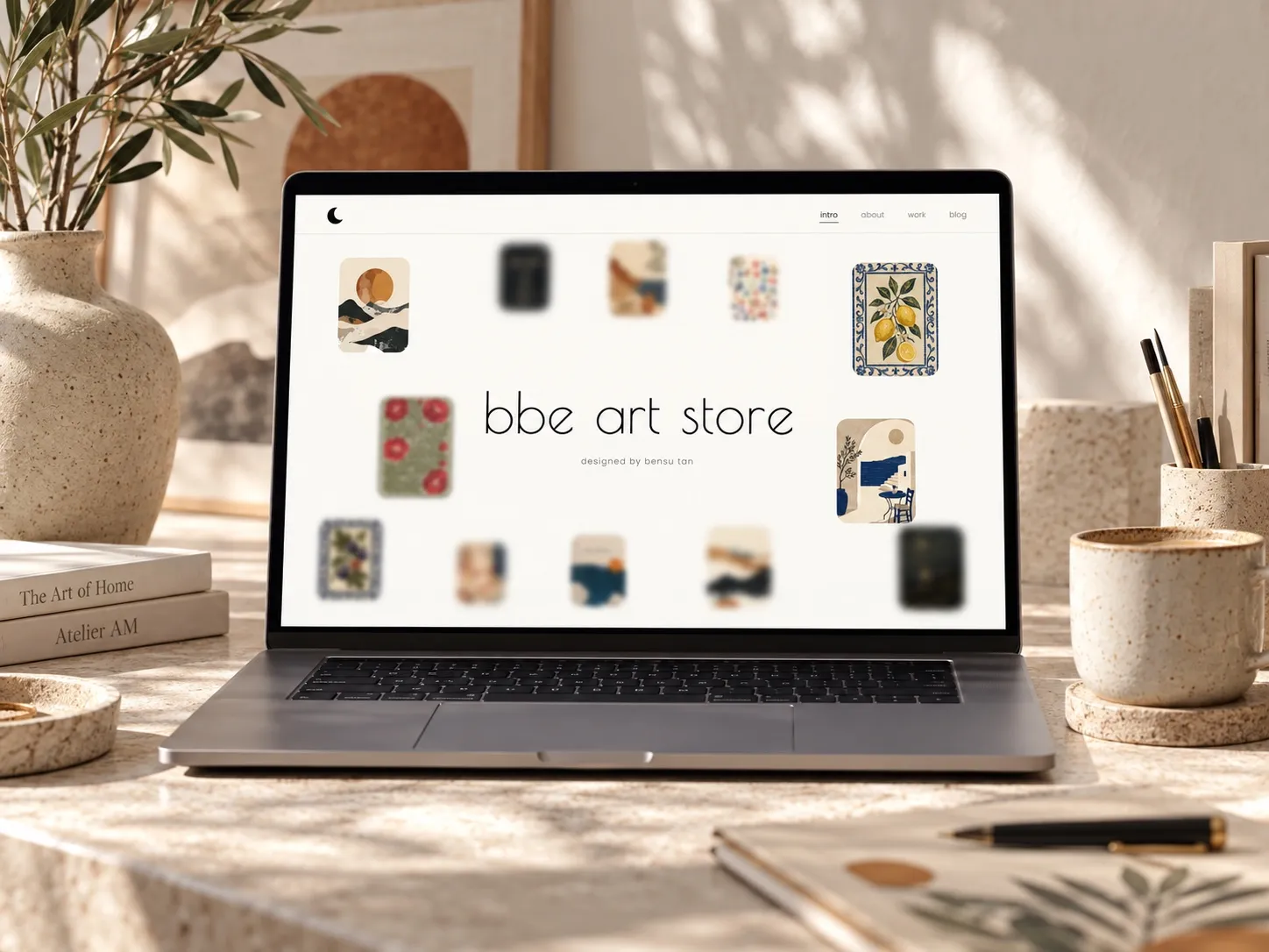 BBE Art Store mockup 1